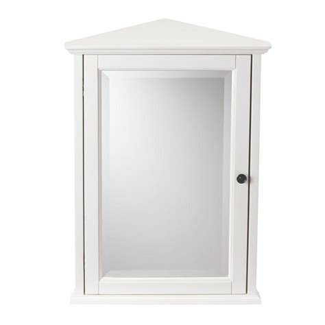 wall mounted corner medicine cabinet